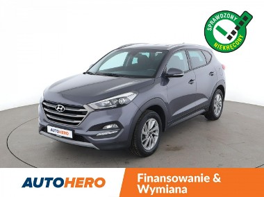 Hyundai Tucson III 4x4 navi klima auto kamera i czujniki parkowania grzane fotele-1