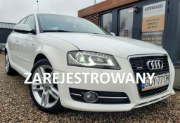 Audi A3 II (8P) 2.0 TDI**5-DRZWI**S-Line**Xsenon-LED*Skóra*Navi*Śliczna*ZAREJESTROWA