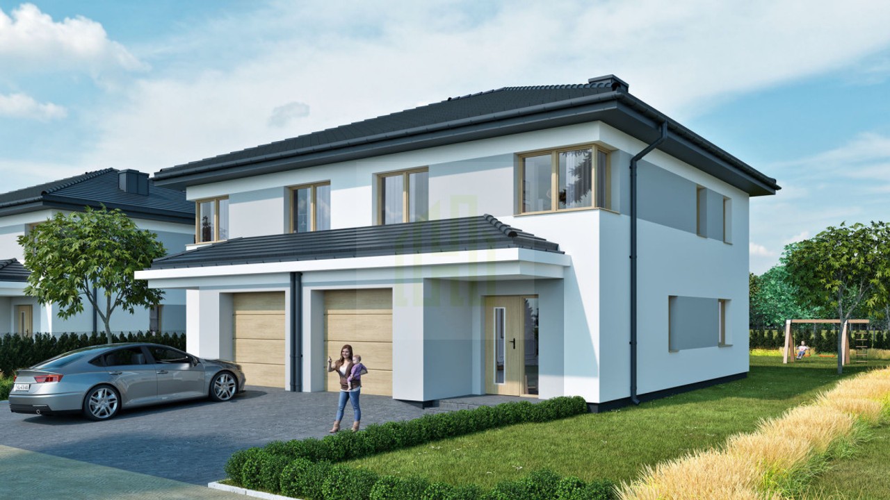 Nowoczesny bliźniak 128m2 w Nieporęcie
