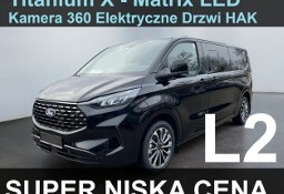 Ford T Tourneo Custom PHEV 232KM Plug-in Kamera 360 Elektryczne Drzwi Hak Super