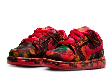 Nike SB DUNK Low The Wizard of Oz Poppy Field / FZ1237–600-1