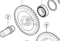 Claas Axion 870 Koło Zębate Przekładni 0011708650 00 1170 865 0