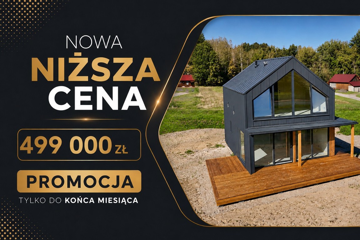 Nieczajna Górna Nowoczesny dom wolnostojący , 12ar działka