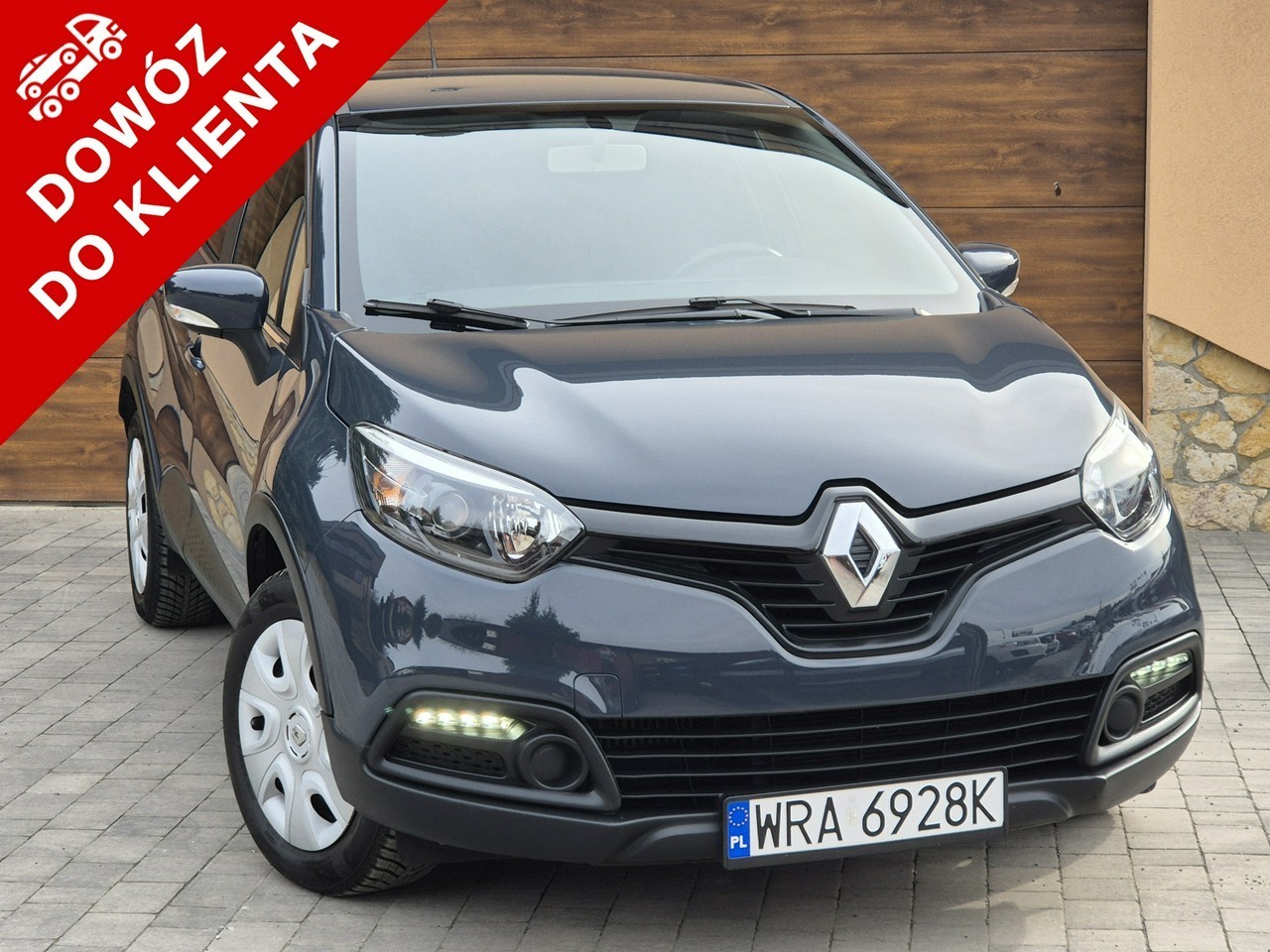 Renault Captur Stan Jak z Fabryki, 107tyś km, Org. Lakier, Z Niemiec-Zarejestrowany