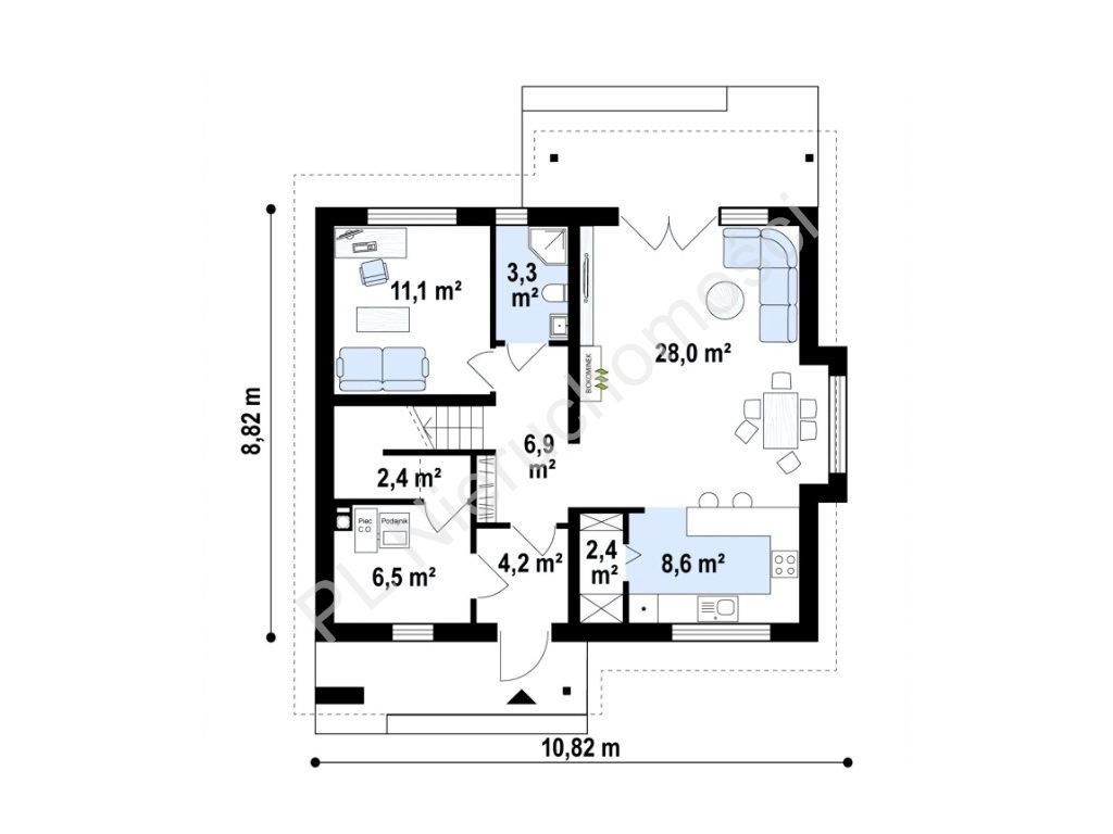 Dom na sprzedaż, 150 m², 5 pokoi Brwinów Otrębusy - Widok 2
