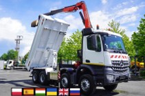Mercedes-Benz Arocs 3236 8×4 / HDS Fassi F155A.0.22/ pilot/ 2-str / 3 szt_255679