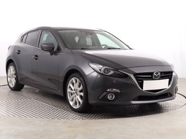 Mazda 3 III , Serwis ASO, Skóra, Navi, Klimatronic, Tempomat, Parktronic,-1