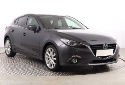 Mazda 3 III , Serwis ASO, Skóra, Navi, Klimatronic, Tempomat, Parktronic,