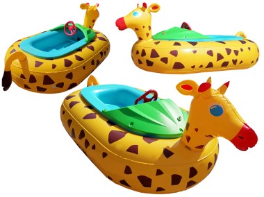 Dmuchany ponton łódka żyrafa zwierzątka elektryczna łódeczka elektryczny do wody-1