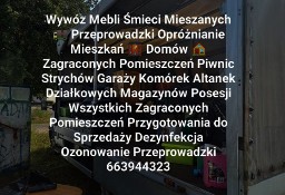 Wywóz Gratów MEbli Śmieci z  Mieszkań Domów Piwnic Strychów Garaży