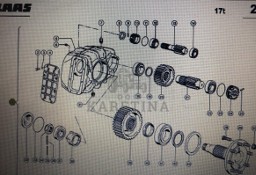 Przekładnia osi(zwolnica) Claas Mega 370-340 Nr katalogowy 000 669 830 2