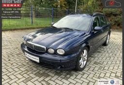 Jaguar X-Type I Wersja z dużym, dotykowym ekranem infotainment w środkowej konsoli