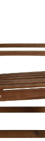 vidaXL Krzesła ogrodowe, 2 szt, lite drewno akacjowe 44033-3