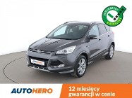 Ford Kuga II Individual, bi-xenon, półskóra, navi, klima auto, kamera i czujniki