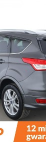 Ford Kuga II Individual, bi-xenon, półskóra, navi, klima auto, kamera i czujniki-4