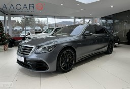Mercedes-Benz Klasa S W222 S63 L V8 AMG 4MATIC+ Premium Plus, Executive, Salon PL, 1wł, Gwaranc