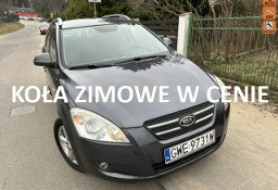 Kia Cee'd I Klimatronik, 8 airbag, alufelgi, nowe hamulce, isofix, drugie koła