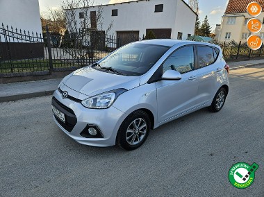 Hyundai i10 II Opłacony Zadbany Serwisowany Bogaty 1 Wł Po Serwisie-1