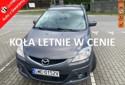 Mazda 5 I Benzyna, klimatronik, 7 miejsc, dobra cena, drugie koła alufelgi