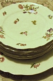 Porcelanowy komplet talerzy deserowych 6+1-2