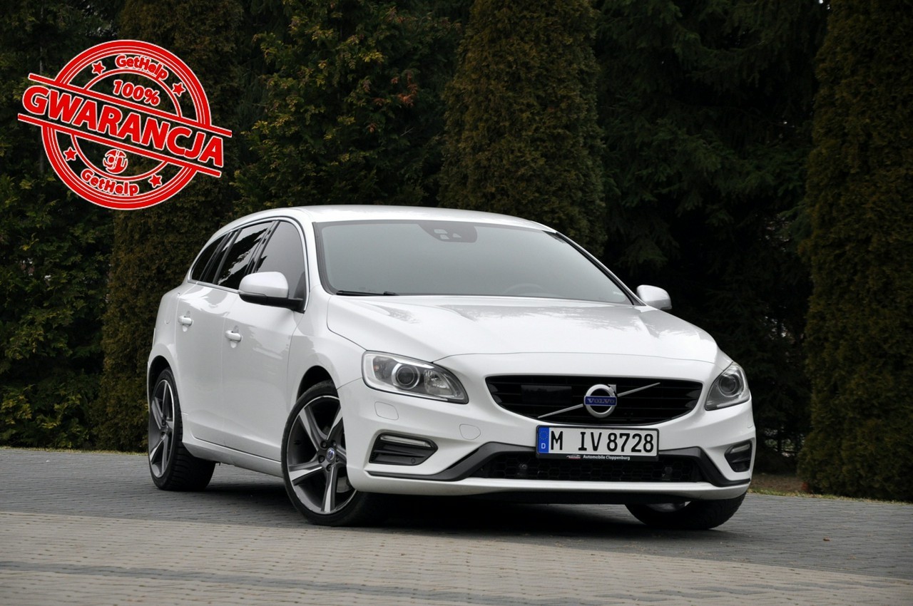 Volvo V60 I 2.0d(225KM)*RDesign*RadarACC*Virtual*Led*Xenon*Navi*Kamera*Skóry*Alu