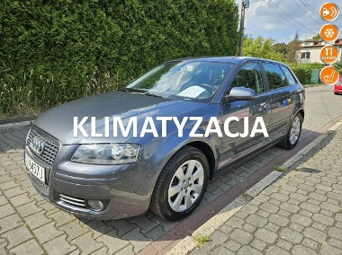 Audi A3 II (8P) Webasto ( oryginalne) / Klimatronic / 6 biegów / Podgrzewane fotele-1