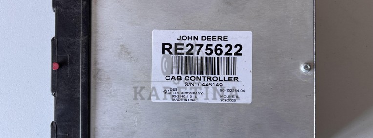 John Deere 7630 7730 7930 8130 8230 9530 Moduł Sterownik Komputer RE275622-1