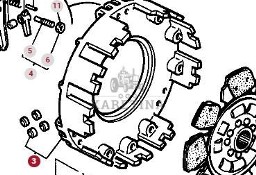 Massey Ferguson 3690 Pokrywa CZĘŚCI 3311496M91
