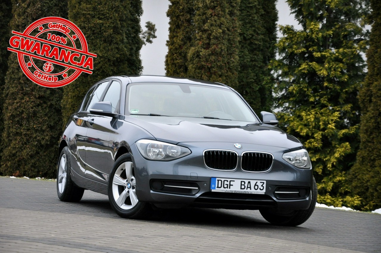 BMW SERIA 1 II (F20/F21) BMW SERIA 1 1.6i(136KM)*Lift*Klimatronik*Grzane Fotele*2xParktronik*I Wł*Alu16