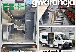 Peugeot Boxer L3H2 ŚWIATŁOWÓD Warsztat Modul-System 230V HAK Webasto 140KM