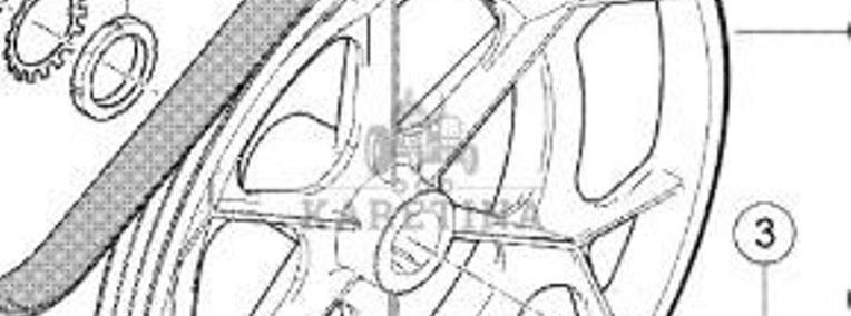 Claas Lexion 8600 8700 8800 Koło Pasowe Napędu Bębna Młócącego 0018073150 00 1807 315 0-1