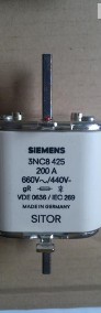Wkładka bezpiecznikowa 200A; 3NC8 425 gR Siemens do diód i tyrystorów-3