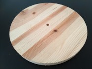 Koło, kółko drewniane, plaster sosna gr.18mm, średnica 21,5cm