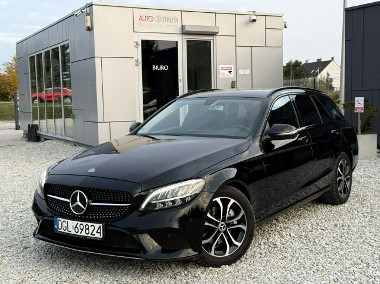 Mercedes-Benz Klasa C W205 2.0D 194KM 2019r 162tys km, Avantgarde, hak, kamera, serwis, FV23%-1