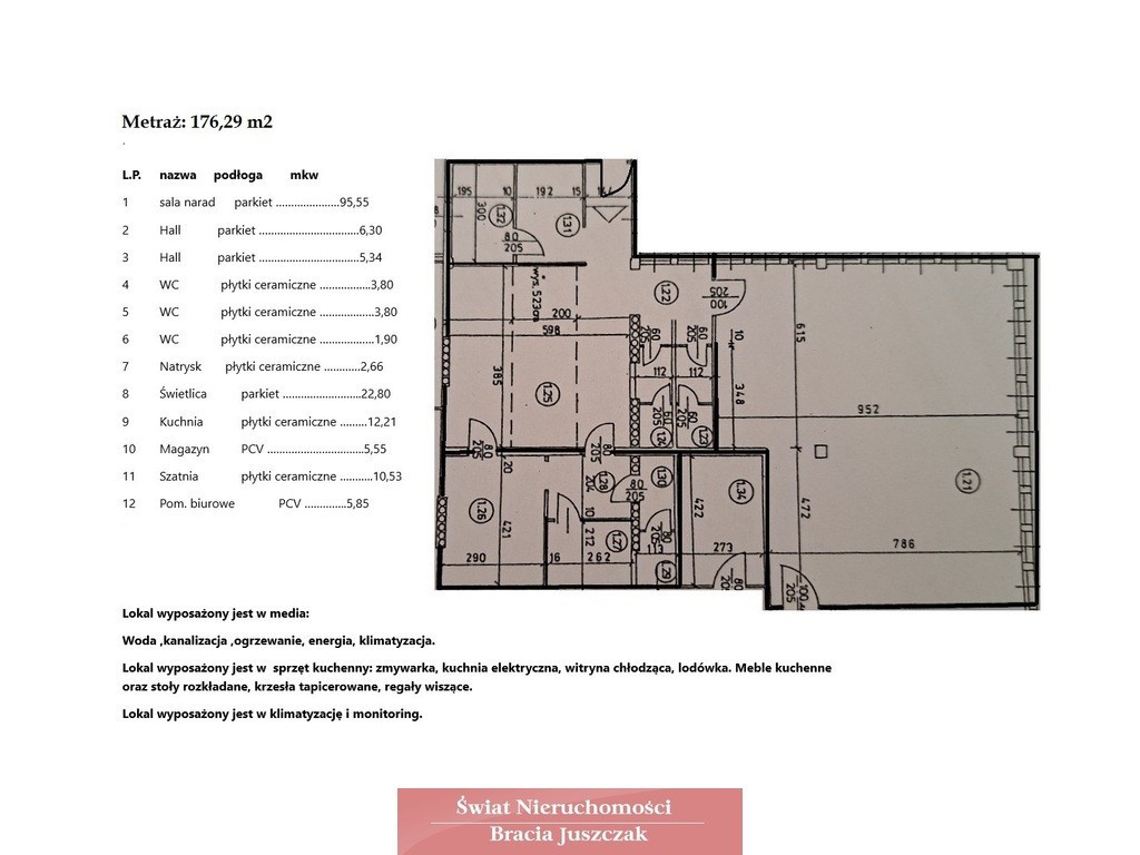 Komercyjne do wynajęcia, 176 m², 7 pomieszczeń Wrocław Śródmieście - Widok 5