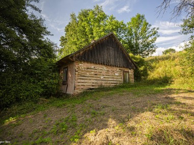 Dom drewniany z działką 88,26 ar w Tuchowie-1