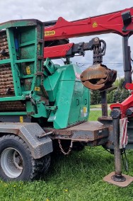 Rębak JENZ HEM 582 z ciągnikiem Massey Ferguson-2