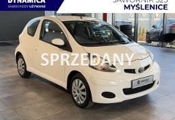 Toyota Aygo I 1.0 68KM M5 2011 r., klimatyzacja, przebieg tylko 167tys.km