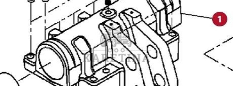 Massey Ferguson 8470 8480 Łożysko Mocowanie Wałka Podnośnika CZĘŚCI G930860030010-1
