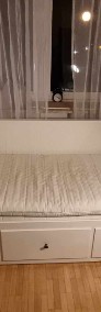Łóżko podwójne drewniane Ikea Hemnes 160x200 biały-3