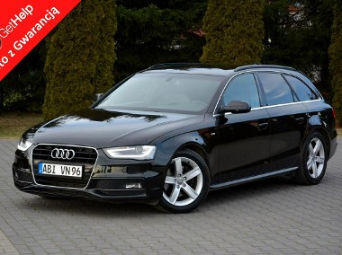 Audi A4 IV (B8) 2X S-line Skóry Duża Navi MMI Ledy BI-Xenon 2xParktronic ASO DO KOŃC-1