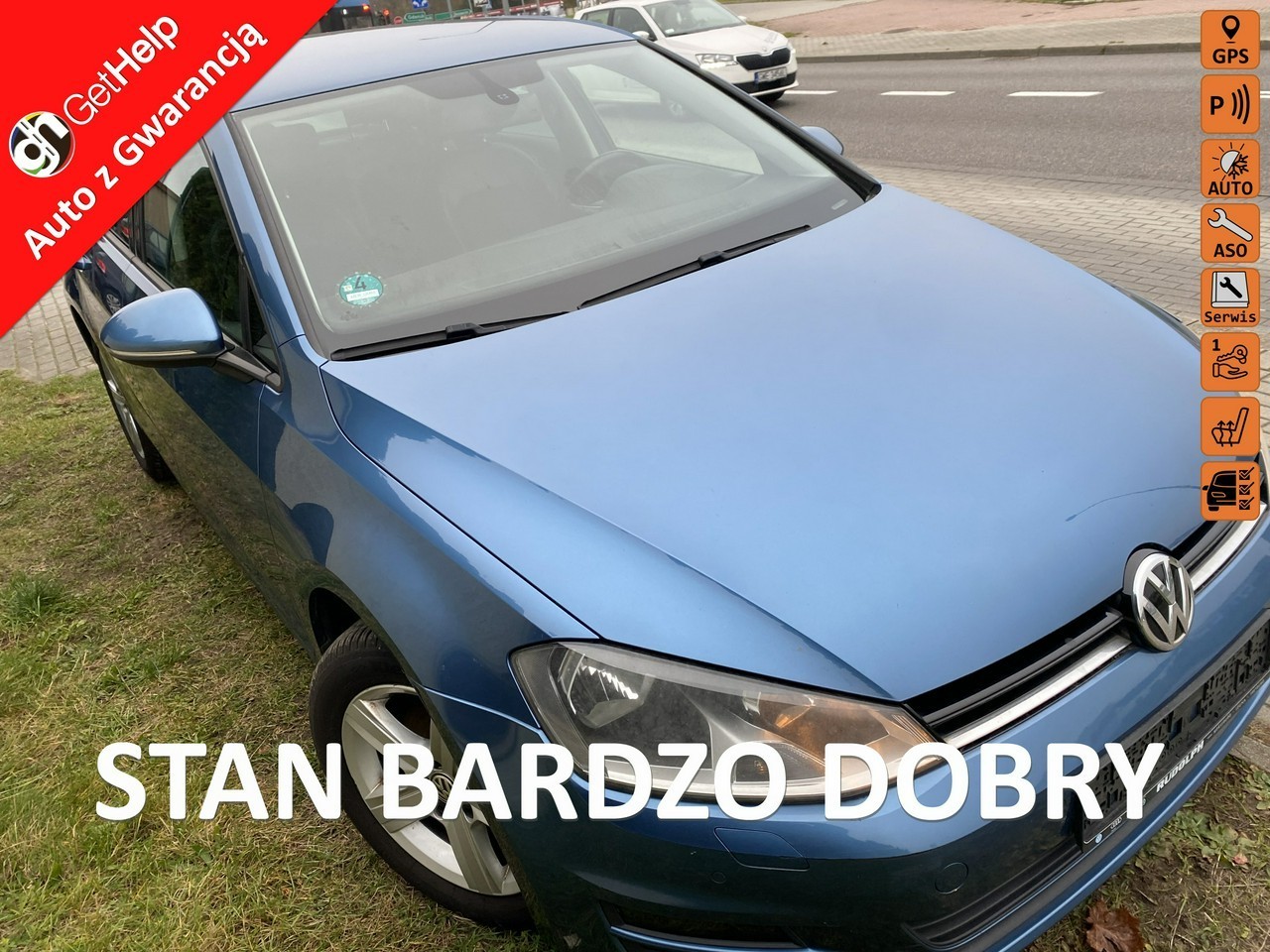 Volkswagen Golf VII Trendline, benz,nawigacja, rozrząd wymieniony,opony wielosezonowe no