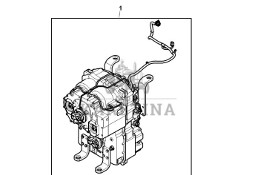 John Deere 9470RX - Przekładnia regenerowana RM100096 (Przekładnia Power Shift)