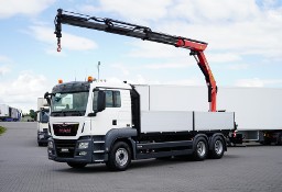 MAN TGS 26.470 / E 6 / 6 X 4 / SKRZYNIOWY + HDS / PALFINGER PK 19001 / PILOT / RO