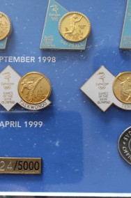 Oficjalny zestaw monet sportowych $2 Igrzyska Olimpijskie Sydney 2000 Australia-2