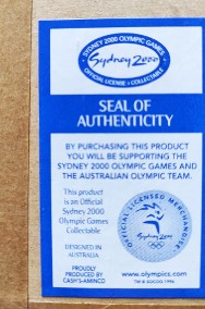 Oficjalny zestaw monet sportowych $2 Igrzyska Olimpijskie Sydney 2000 Australia-3