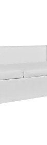 vidaXL Zestaw wypoczynkowy z eko-skóry: 2 sofy i 1 fotel, kolor biały272181-3