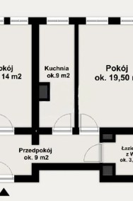 ! 5MIN DO RYNKU ROZKŁAD 2POK 55M2 MEDIA MIEJSKIE !-2