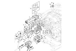 John Deere 9470RX - Łącznik kolankowy R560363 (Układ hydrauliczny)