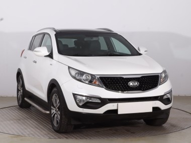 Kia Sportage III , 184 KM, Automat, Skóra, Navi, Klimatronic, Tempomat,-1